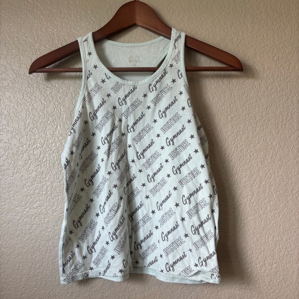 Justice Gymnast Racerback Tank Size 10